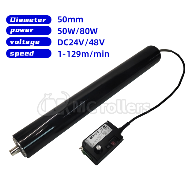 Straight tube without drive straight roller