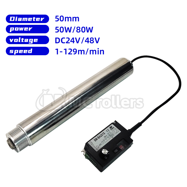 Multi V-belt electric roller