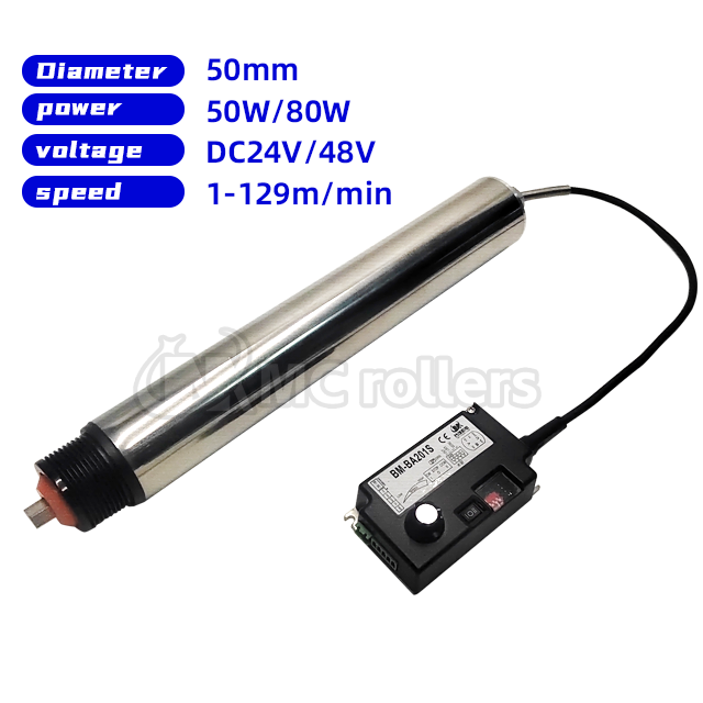 Multi V-belt electric roller